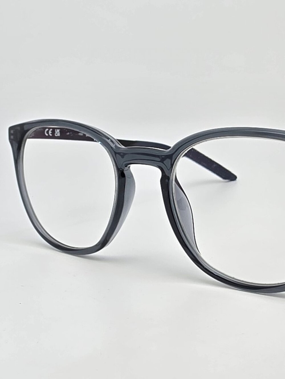 Nike 7257 034 Crystal Dark Grey Blue Full RIm Eyeglasses Frame 51-20-145